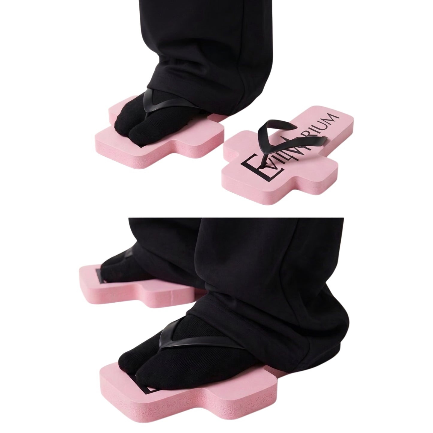 Pink abstract slides