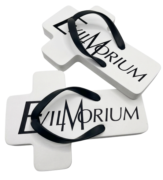 White abstract slides