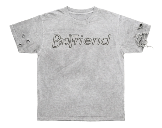 Badfriend grey t-shirt